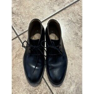 Clarks Men's Black Leather Casual Shoe